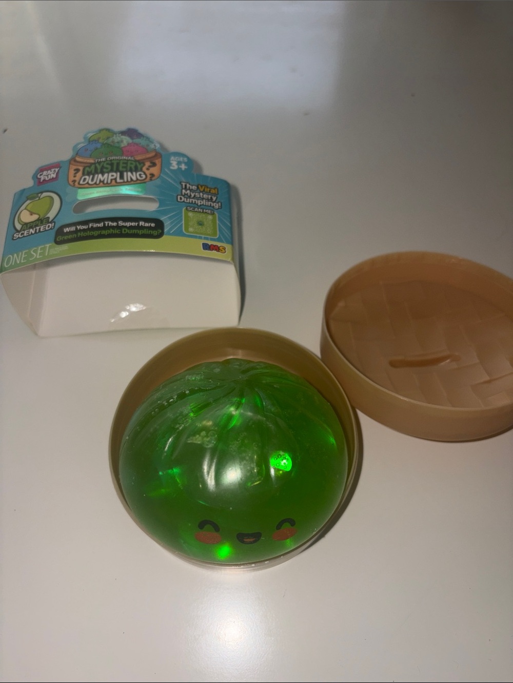 Trendy Brand New RARE Green Holographic Apple Scented Edition RMS Dumpling🔥